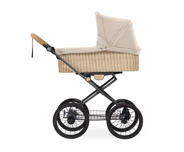 Naturkind Ida Kombikinderwagen Korbgeflecht - Creme