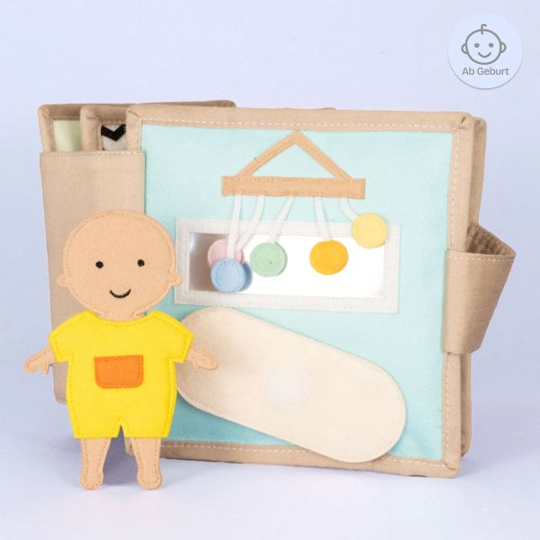 Jolly Designs Lernbuch - Montessori Baby - ab Geburt