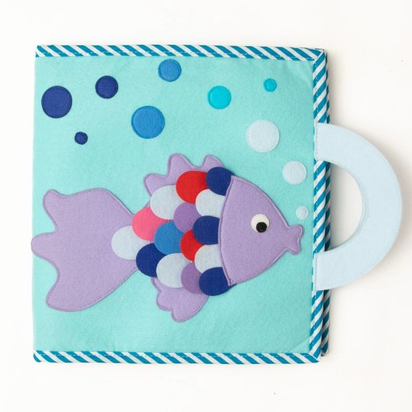 Jolly Designs Lernbuch - Magischer Fisch - ab 12+ Monate