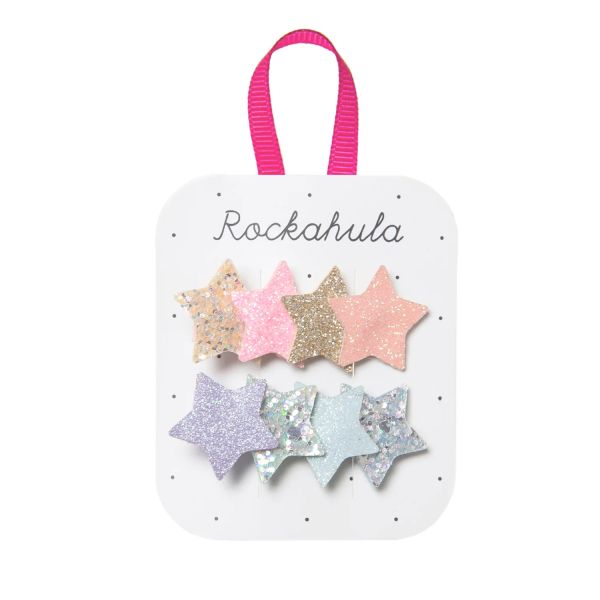 Rockahula Kids Haarspangen - Shimmer Star - 2er Pack