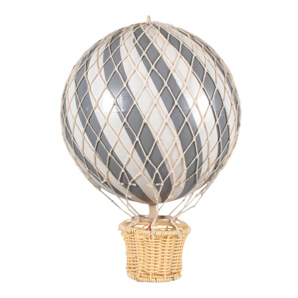 Filibabba Heißluftballon - 20 cm - Grey