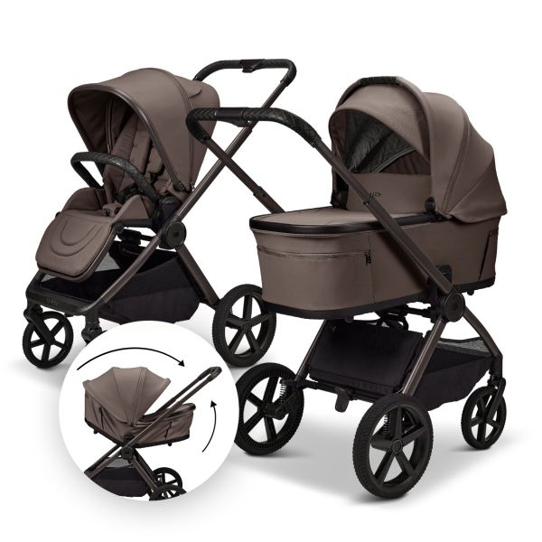 Moon GIO Fold - Greige - Diamand Line - 2in1