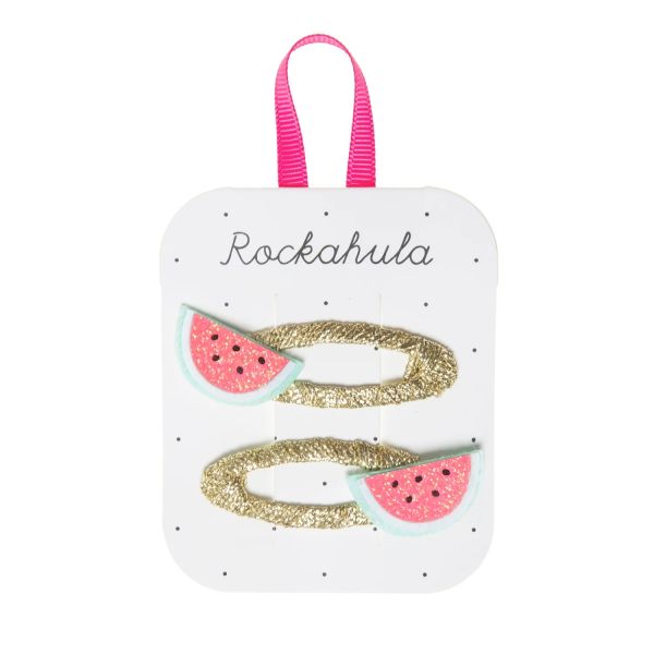 Rockahula Kids Haarspangen - Little Watermelon Glitter - 2er Pack