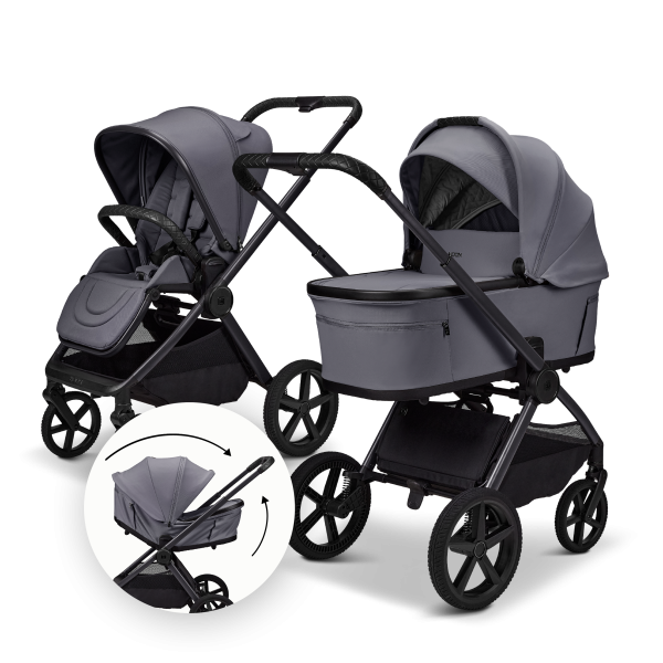 Moon GIO Fold - Graphite - Diamand Line - 2in1