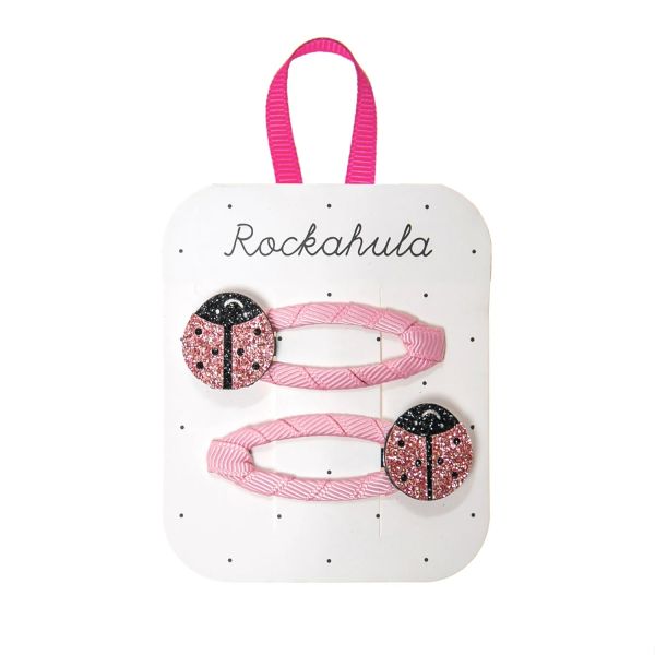 Rockahula Kids Haarspangen - Lola Ladybird Glitter - 2er Pack
