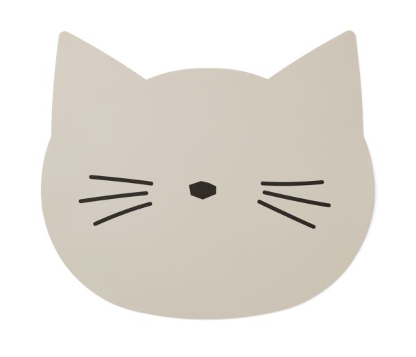 Liewood Aura Tischset - Cat - Sandy