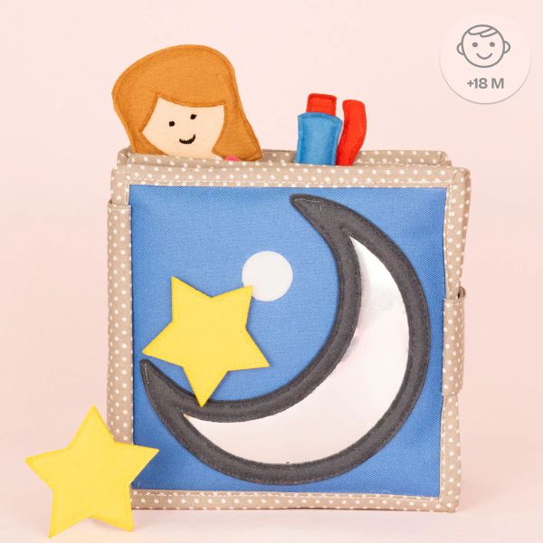 Jolly Designs Lernbuch - Mondschein - ab 18+ Monate