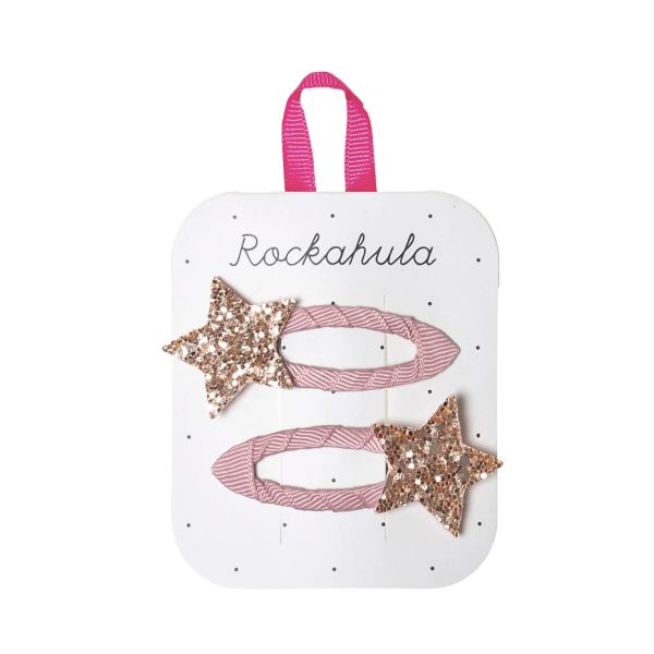 Rockahula Kids Haarspangen - Starlight Pink - 2er Pack